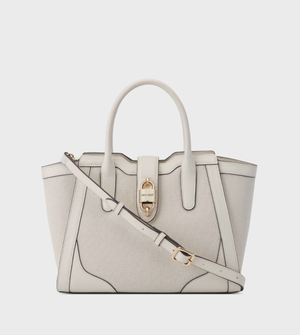 ناين وست ناين وست - كريمي  Satchel Bags