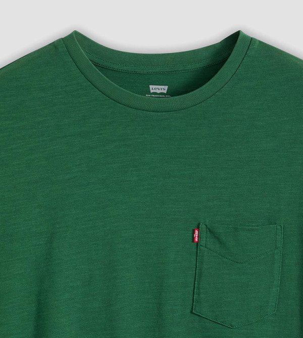 ليفايز  ملابس - أخضر Round Neck T-Shirts