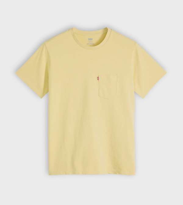 ليفايز ليفايز - أصفر Round Neck T-Shirts