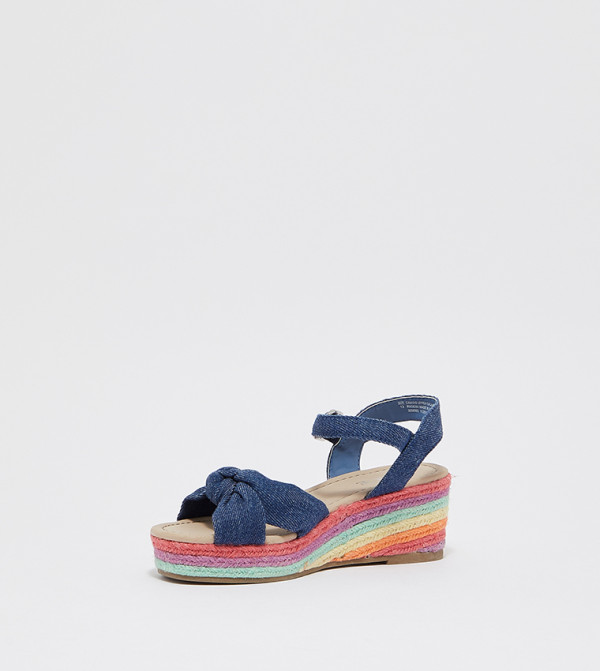 ذا تشيلدرنز بليس  أحذية كعب - أزرق Flat Sandals
