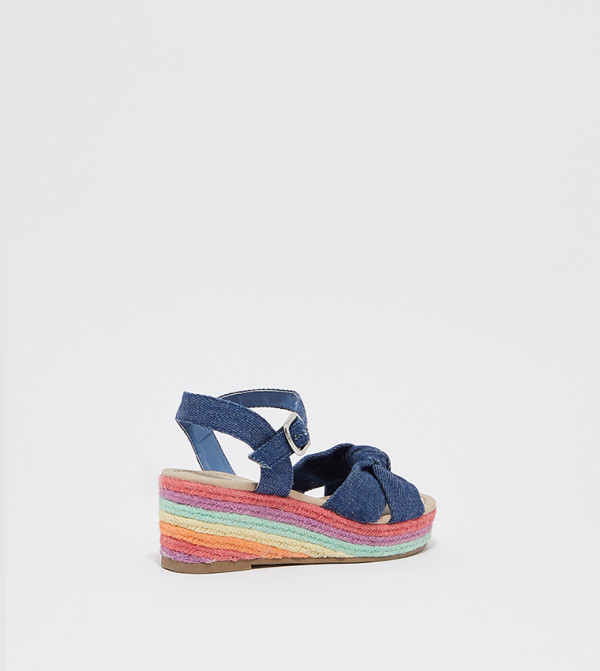 ذا تشيلدرنز بليس  أحذية كعب - أزرق Flat Sandals