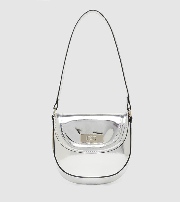Steve Madden Steve Madden - Silver Shoulder bags