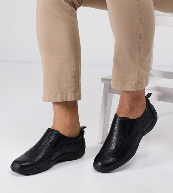 Hush Puppies Hush Puppies - Black Casual Slip on