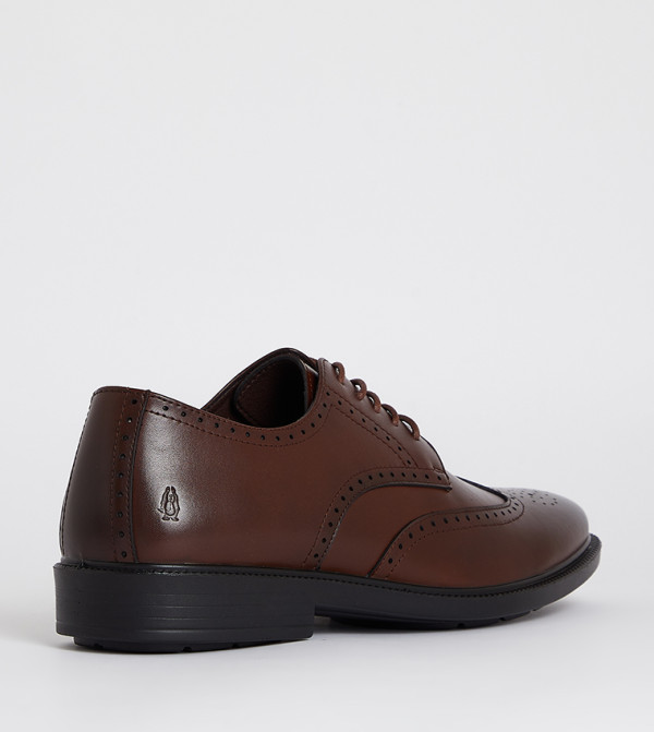 هاش بابيز  أحذية رسمية  - بني  Formal Lace-Up Shoes
