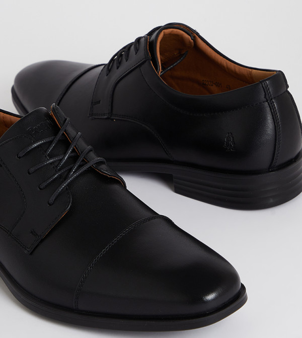 Hush Puppies - Black Formal Lace-Up Shoes