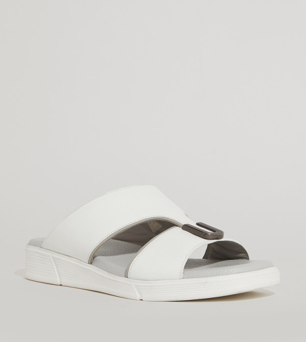 Hush Puppies Hush Puppies - White Arabic Sandals