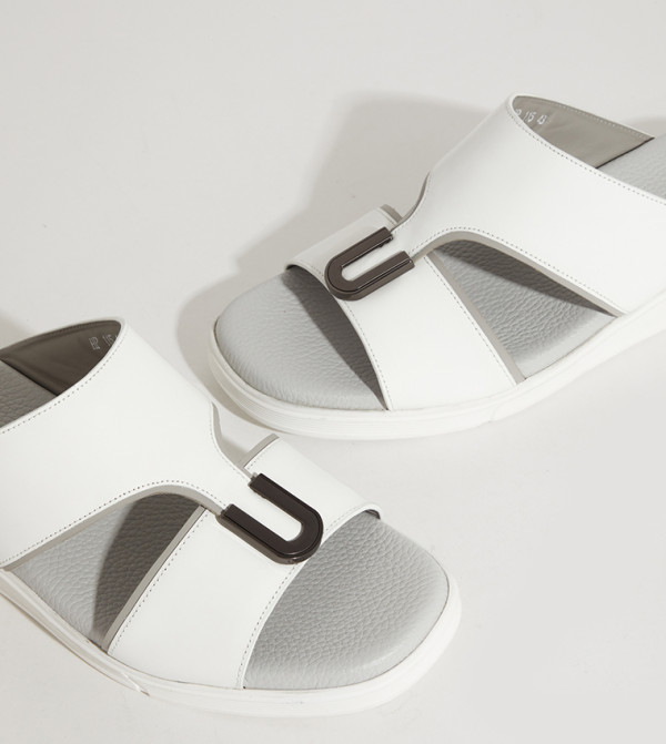 Hush Puppies Hush Puppies - White Arabic Sandals