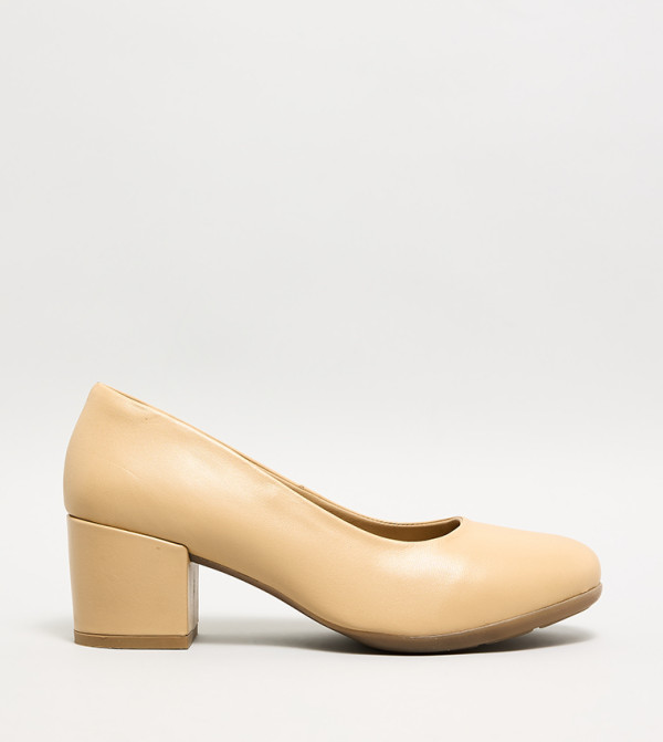 Hush Puppies Hush Puppies - Beige Pumps