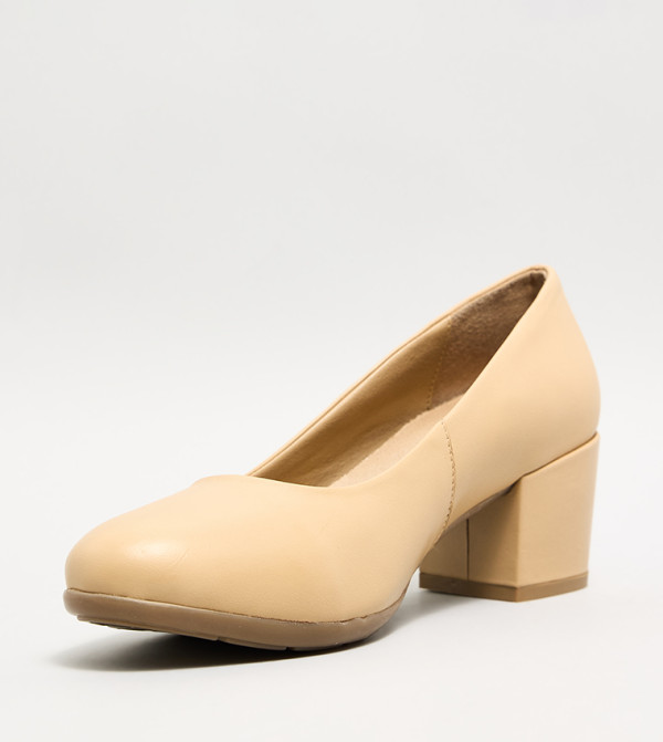 Hush Puppies Hush Puppies - Beige Pumps