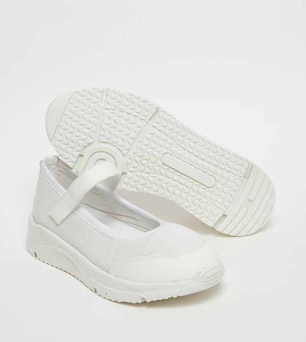 Hush Puppies  girls-craft-pretty-summer - White Ballerina