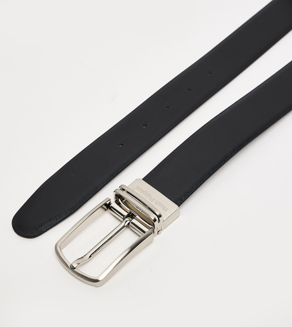 Hush Puppies  Belts - Black Leather Belts