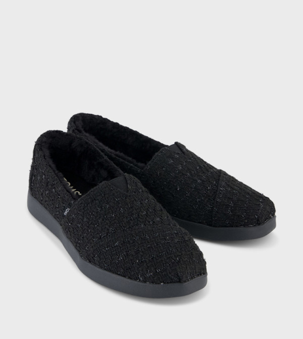 Toms  Slip-Ons - Black Casual Slip-ons
