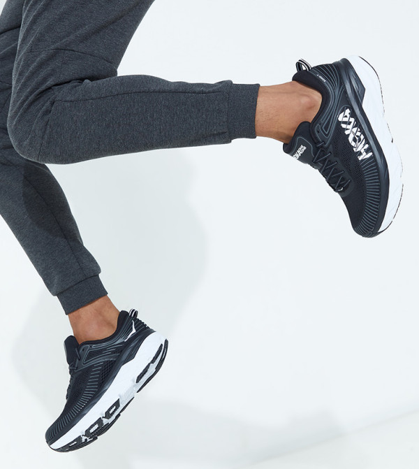 Hoka sports shoes - BLACK Running Shoes
