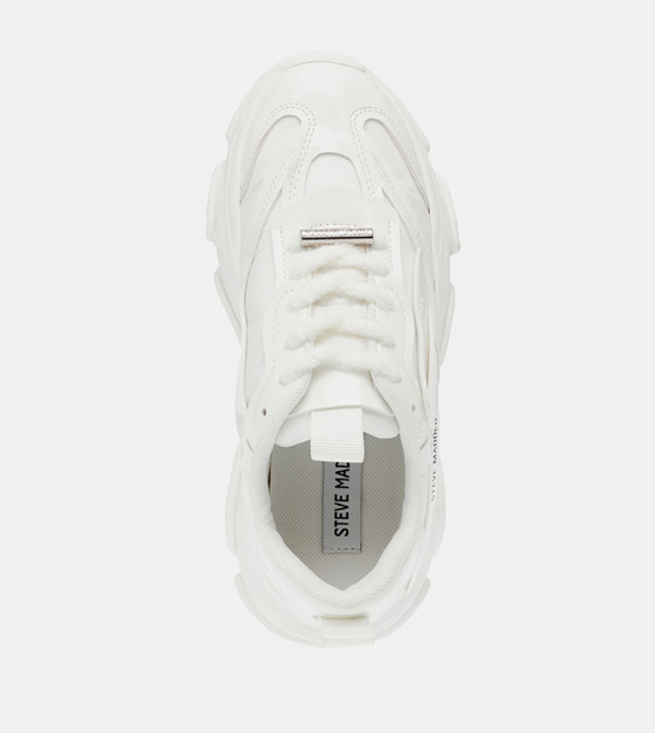 Steve Madden Steve Madden - White Low Top
