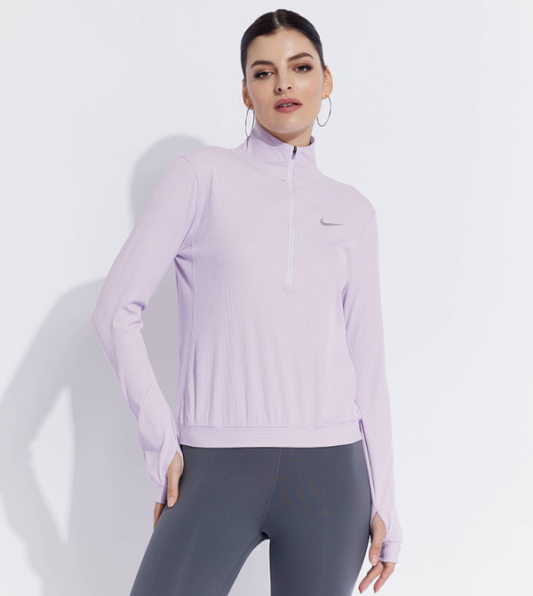 Nike  Track Jackets - Lilac T-shirts