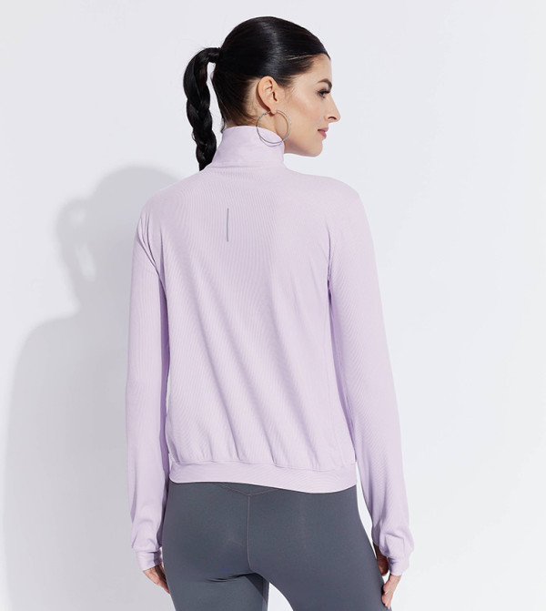 Nike  Track Jackets - Lilac T-shirts