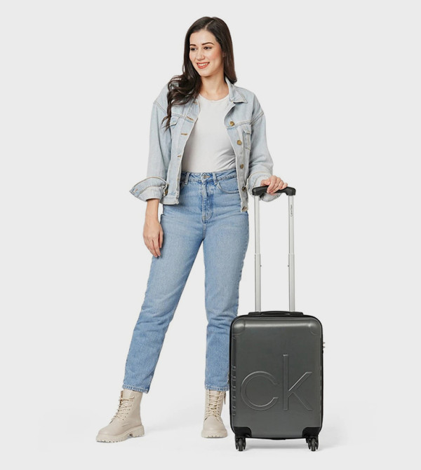 Calvin Klein  Travel Bags - Charcoal Trolley Bags & Luggage