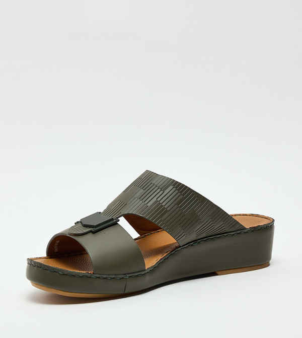 Steve Madden  Arabic Sandals - Olive Arabic Sandals