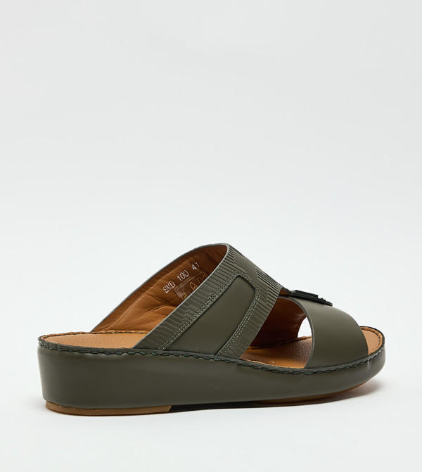 Steve Madden  Arabic Sandals - Olive Arabic Sandals