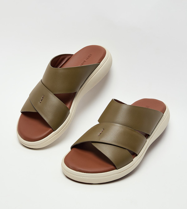 Steve Madden  Sandals - Olive Arabic Sandals