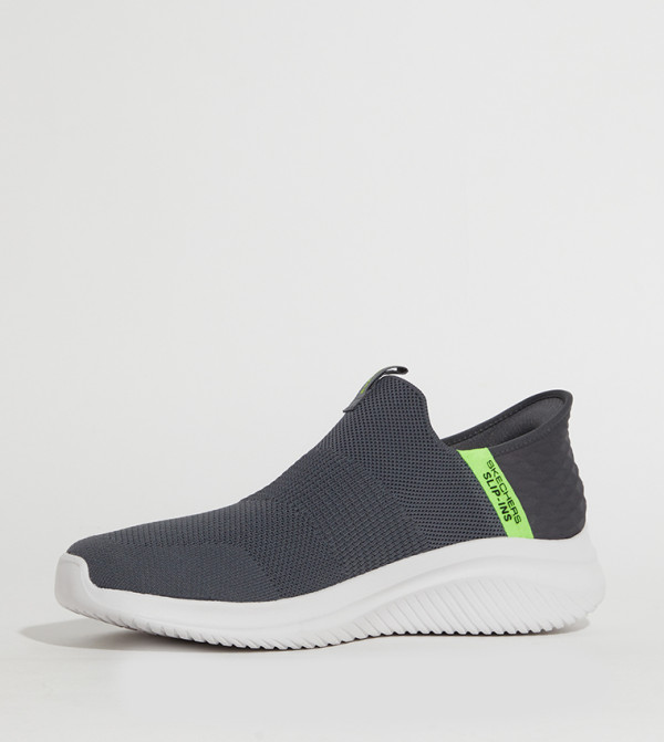 سكيتشرز  سليب أون كاجوال - رمادي Casual Slip on