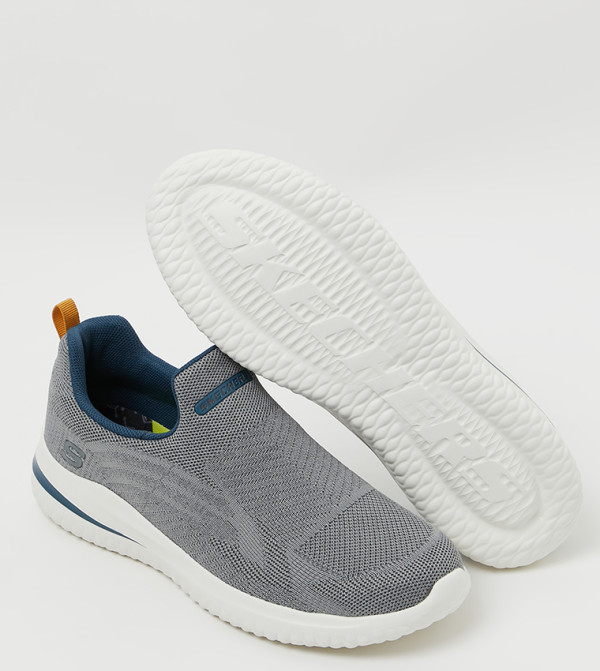 سكيتشرز الرياضة - رمادي Casual Slip on