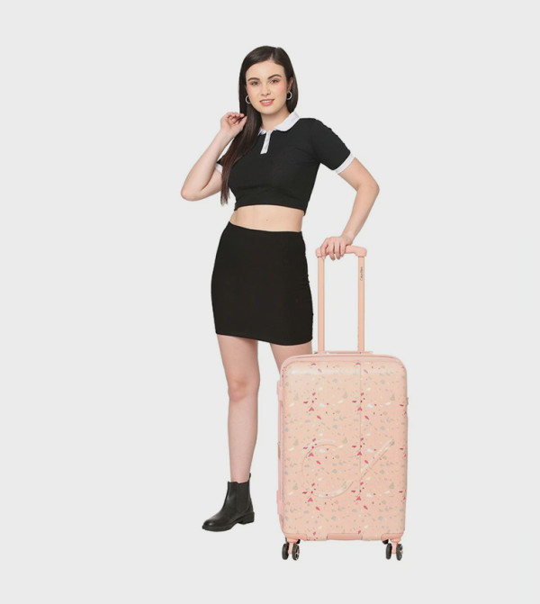 Calvin Klein  Trolley Bags & Luggage - Peach Trolley Bags & Luggage