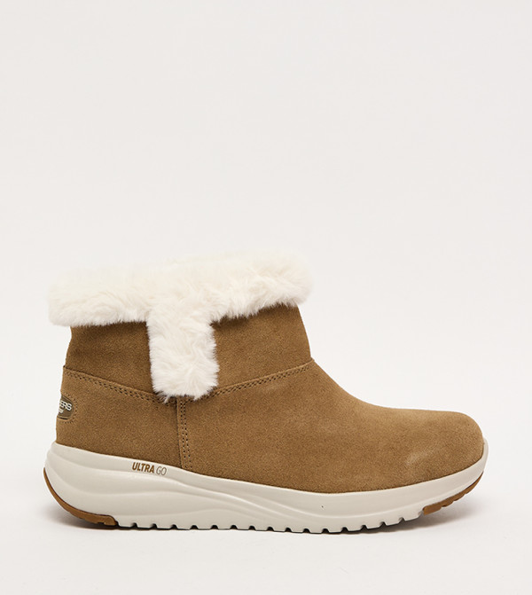 Skechers  bootedit - Dark Brown Ankle length Boots