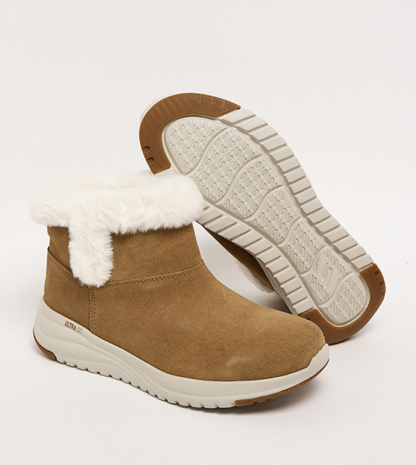 Skechers  bootedit - Dark Brown Ankle length Boots
