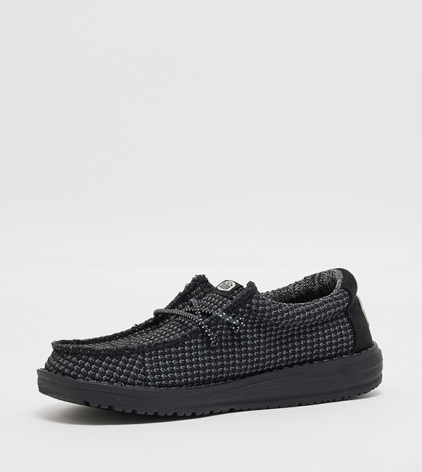 HEY DUDE HEY DUDE - Black Casual Slip-On's