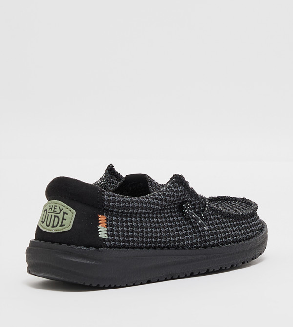 HEY DUDE HEY DUDE - Black Casual Slip-On's