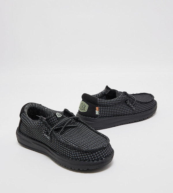 HEY DUDE HEY DUDE - Black Casual Slip-On's