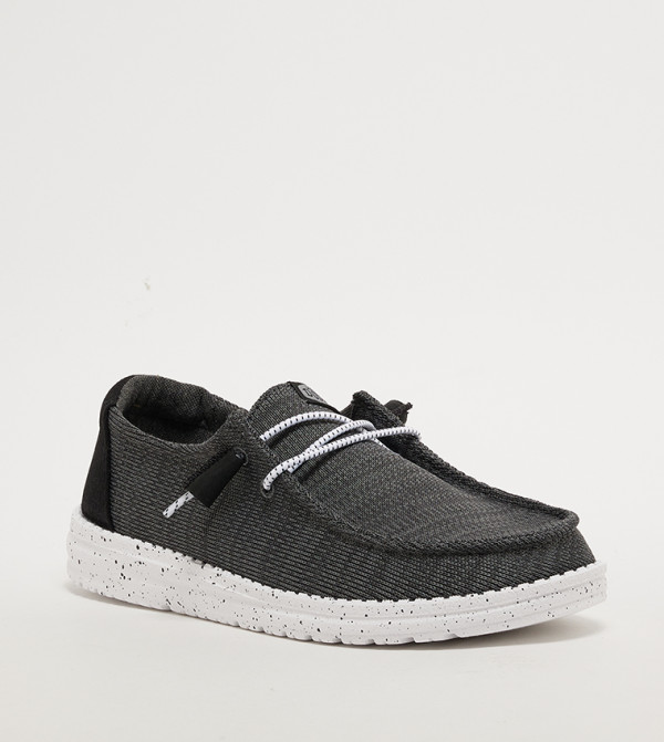 HEY DUDE HEY DUDE - Black Casual Slip-ons