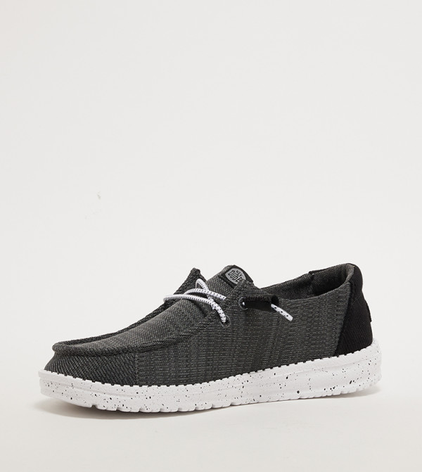 HEY DUDE HEY DUDE - Black Casual Slip-ons
