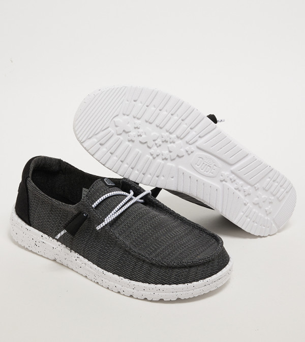HEY DUDE HEY DUDE - Black Casual Slip-ons