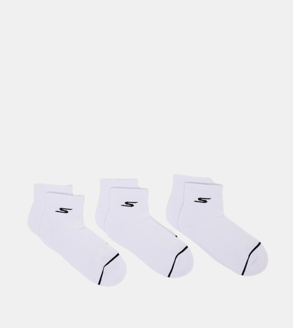 Skechers  Crew Socks - White Crew Socks