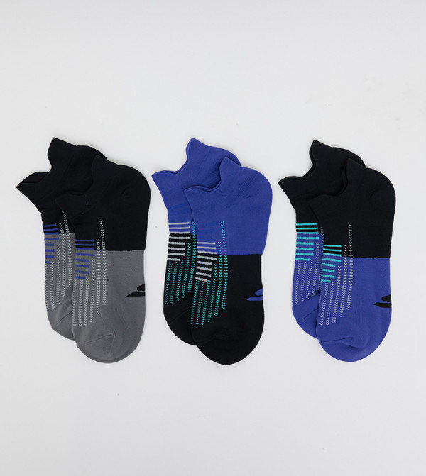 سكيتشرز  جوارب للكاحل  - متعدد Ankle Length Socks