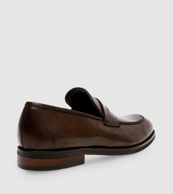 Steve Madden  Formal Shoes - Brown Moccasins/Loafer