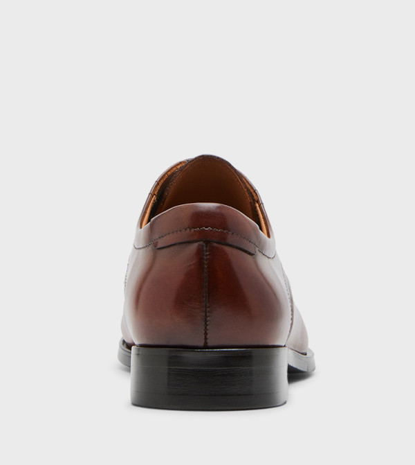 Steve Madden Formal Shoes - Tan Formal Lace-Up Shoes