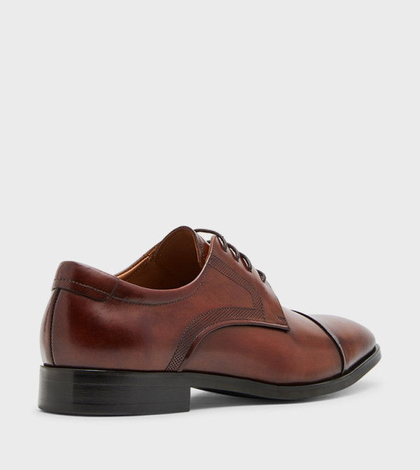 Steve Madden Formal Shoes - Tan Formal Lace-Up Shoes