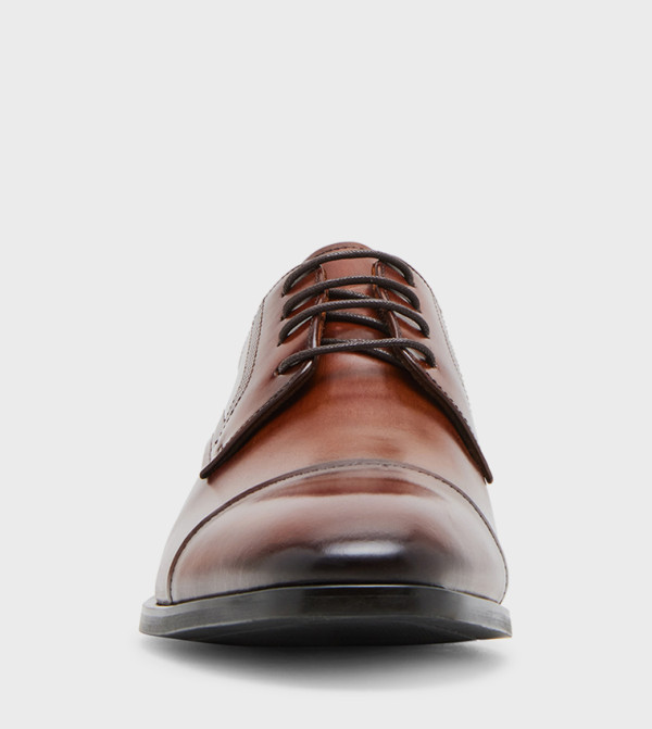 Steve Madden Formal Shoes - Tan Formal Lace-Up Shoes