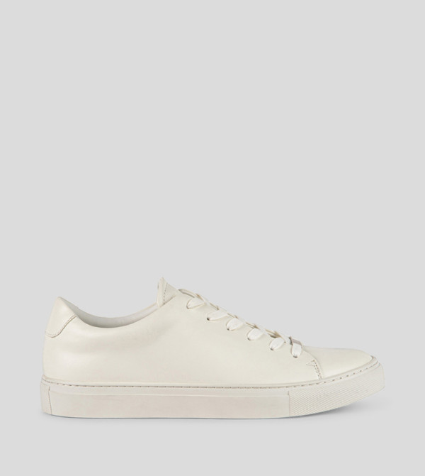 Steve Madden - White Low Top