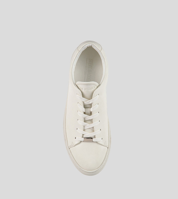 Steve Madden - White Low Top