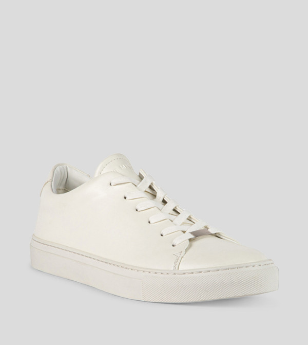 Steve Madden - White Low Top