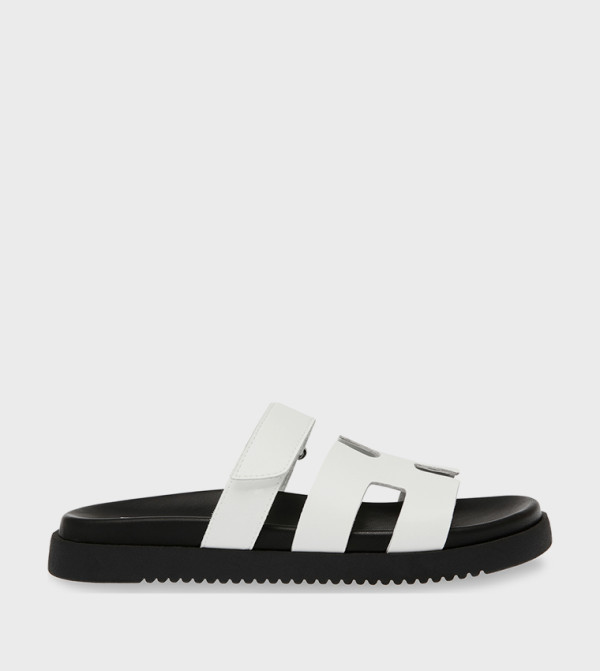 Steve Madden  Shoes - White Flat Sandals