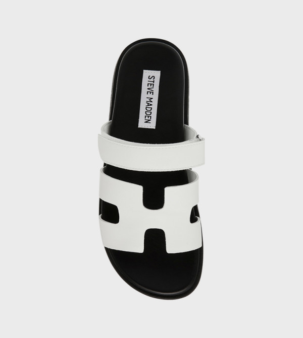 Steve Madden  Shoes - White Flat Sandals