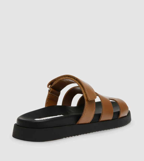 Steve Madden - Brown Flat Sandals