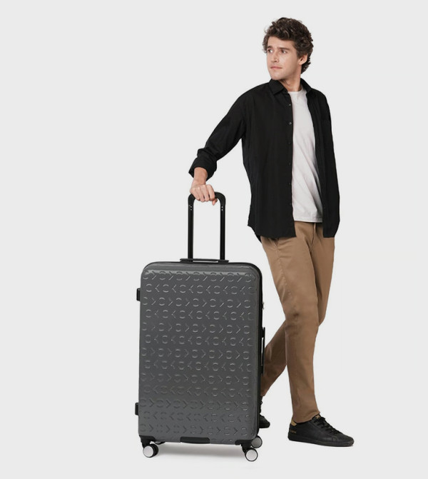 Calvin Klein  Trolley Bags & Luggage - Charcoal Trolley Bags & Luggage
