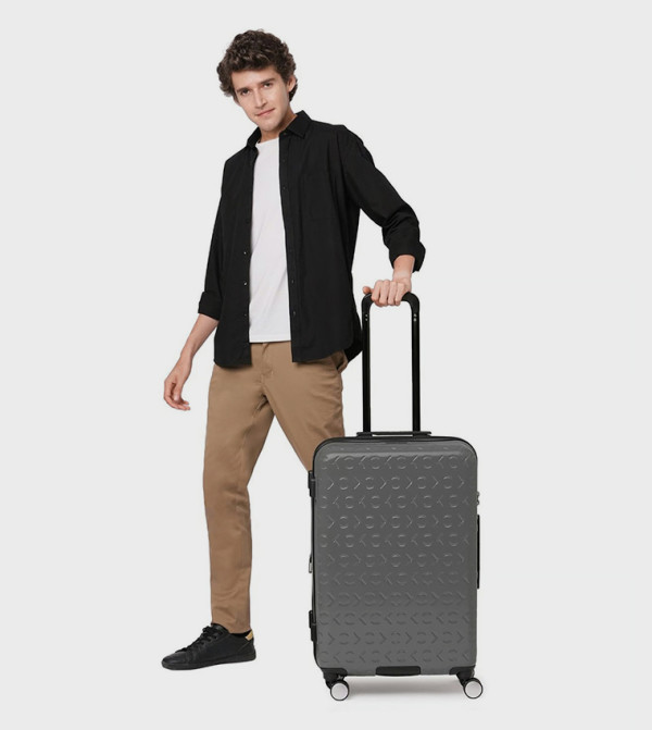 Calvin Klein  Trolley Bags & Luggage - Charcoal Trolley Bags & Luggage