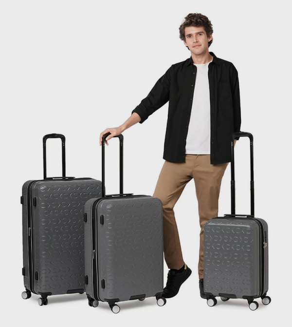 Calvin Klein  Trolley Bags & Luggage - Charcoal Trolley Bags & Luggage